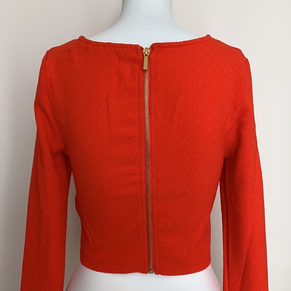 Kardashian Kollection | Orange crop top - Picture 4 of 6